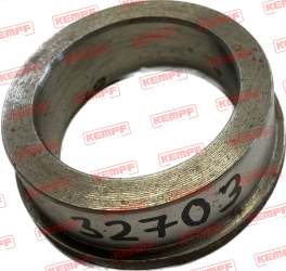 32703 Kempf Rohr 63,5x10 mm, 20 mm lang, Drehteil